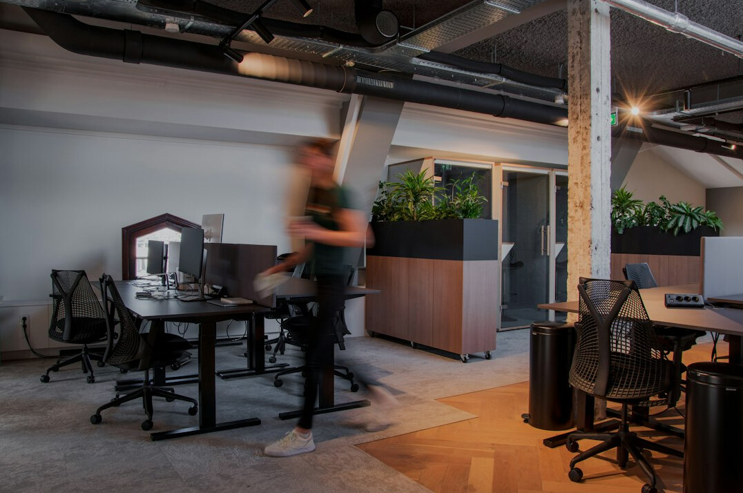 sustainable office workspace