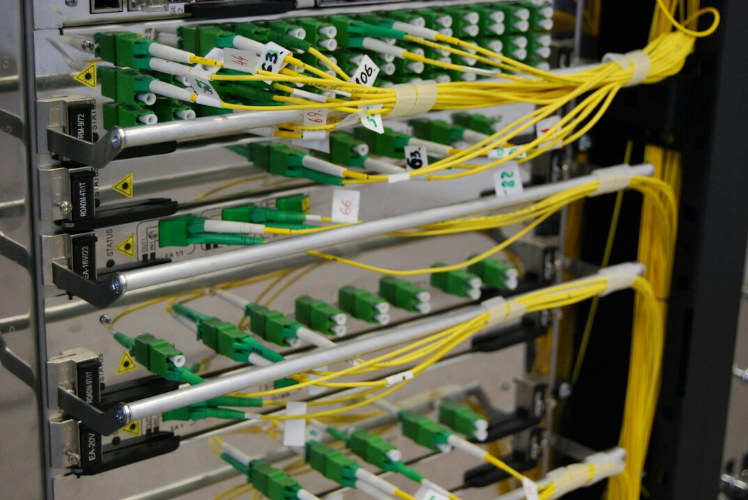 green server room