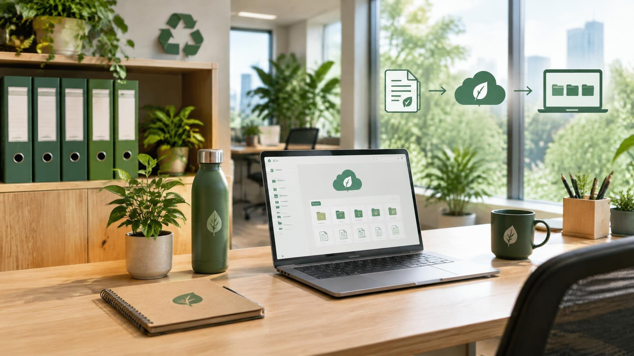 eco friendly office space